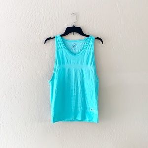 Nike Teal Turquoise‎ Blue Dri-Fit Tank